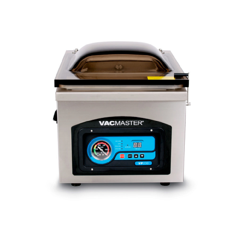 VacMaster VP230 15-1/2 Inch Removable Seal Bar Chamber Vacuum Sealer with Pouches