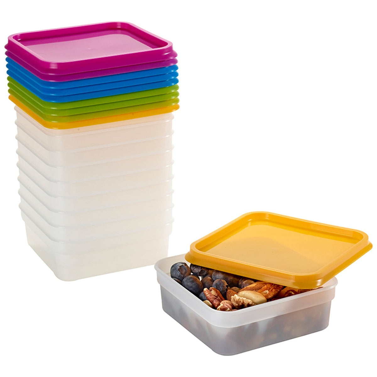 10 Stack A Boxes Food Storage Containers 400ml