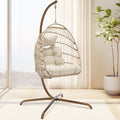 NICESOUL Swing Egg Chair with Stand