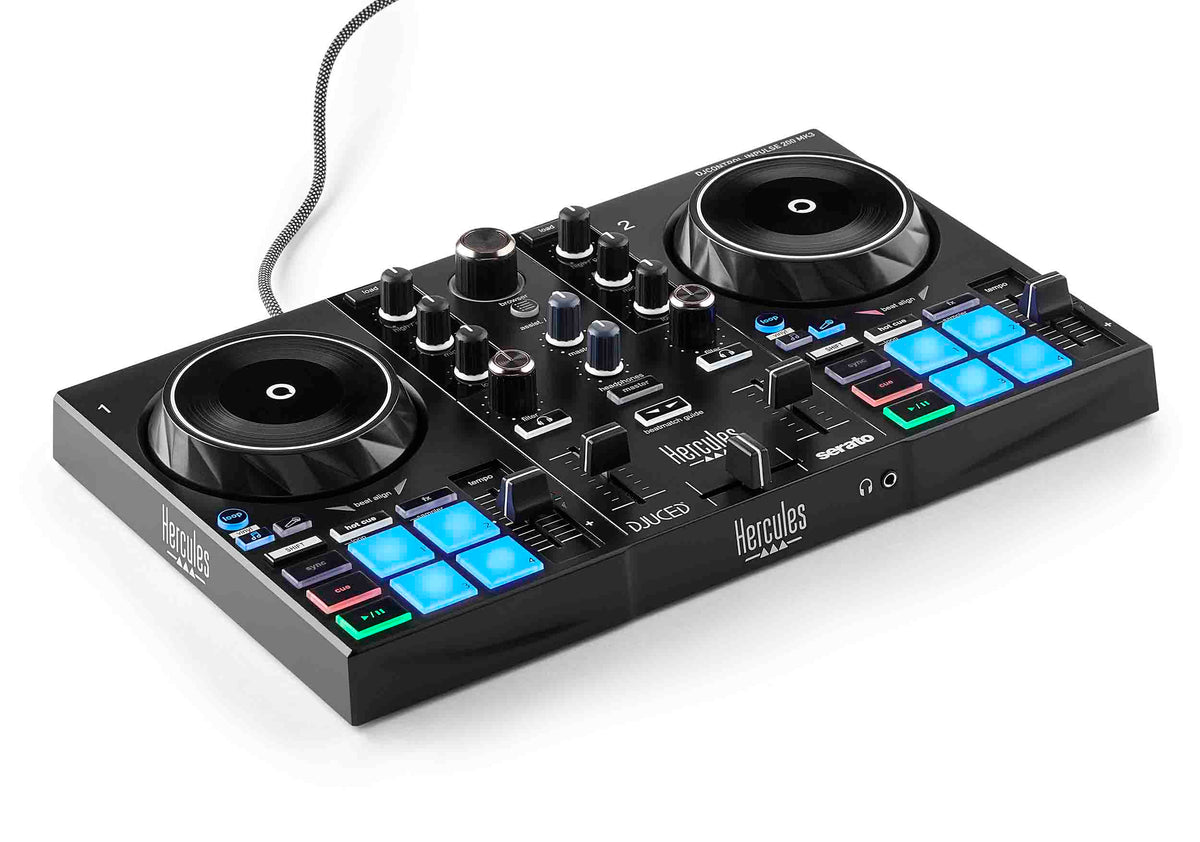 Hercules DJ Control Inpulse 200 MK3 2-Channel DJ Controller