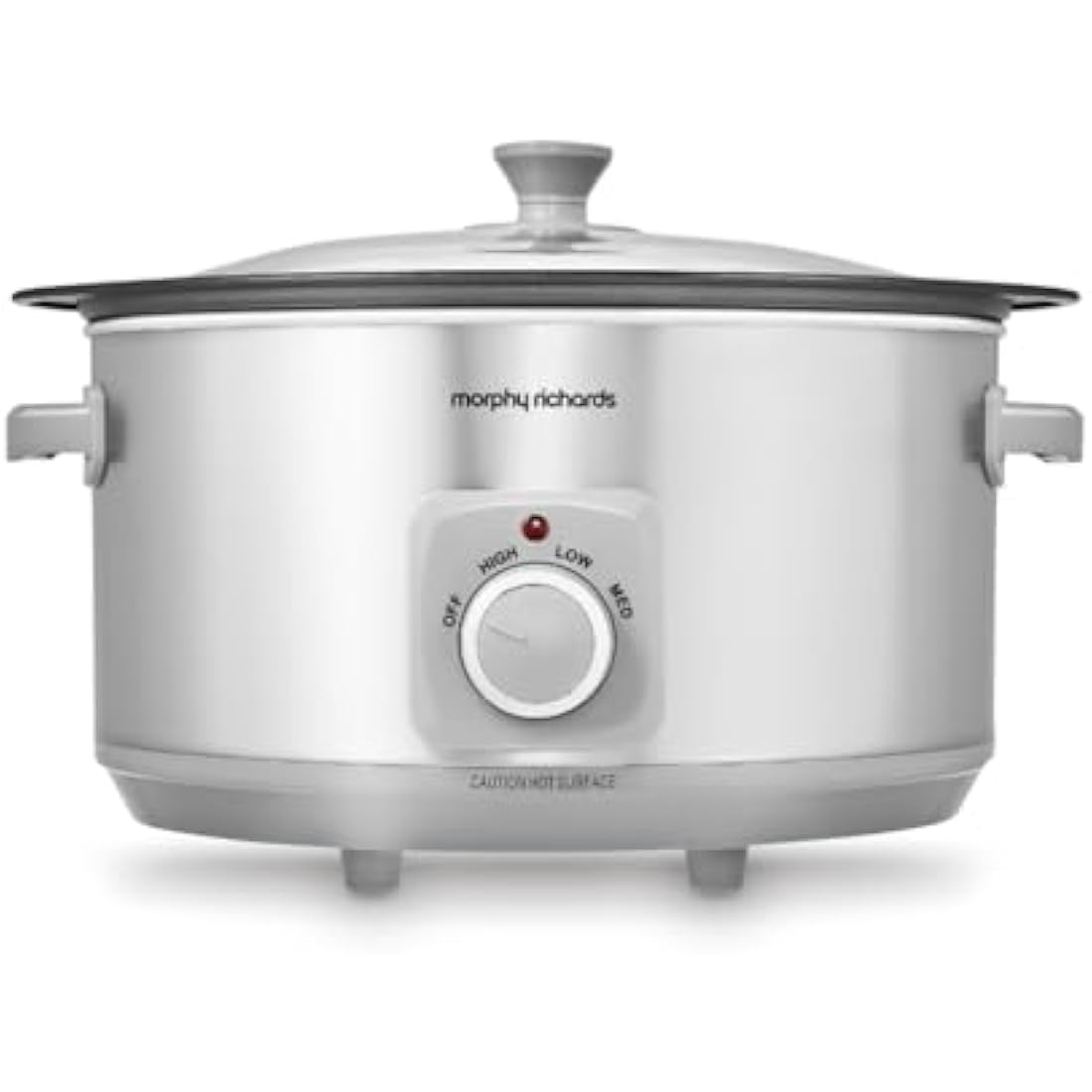 Morphy Richards 6.5L Sear & Stew Slow Cooker – Brushed Stainless Steel