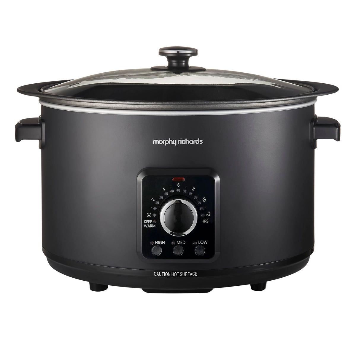 Morphy Richards 6.5L Easy Time Slow Cooker – Hob Proof & Matte Black