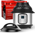 Instant Pot Duo Crisp 11-in-1 Air Fryer & Electric Pressure Cooker - 6 Quart with Free Recipe App