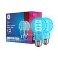 Ge Cync A19 Direct Connect Led Light Bulb, Color Changing Clear Smart Light, Matter Compatible, Works With Ale