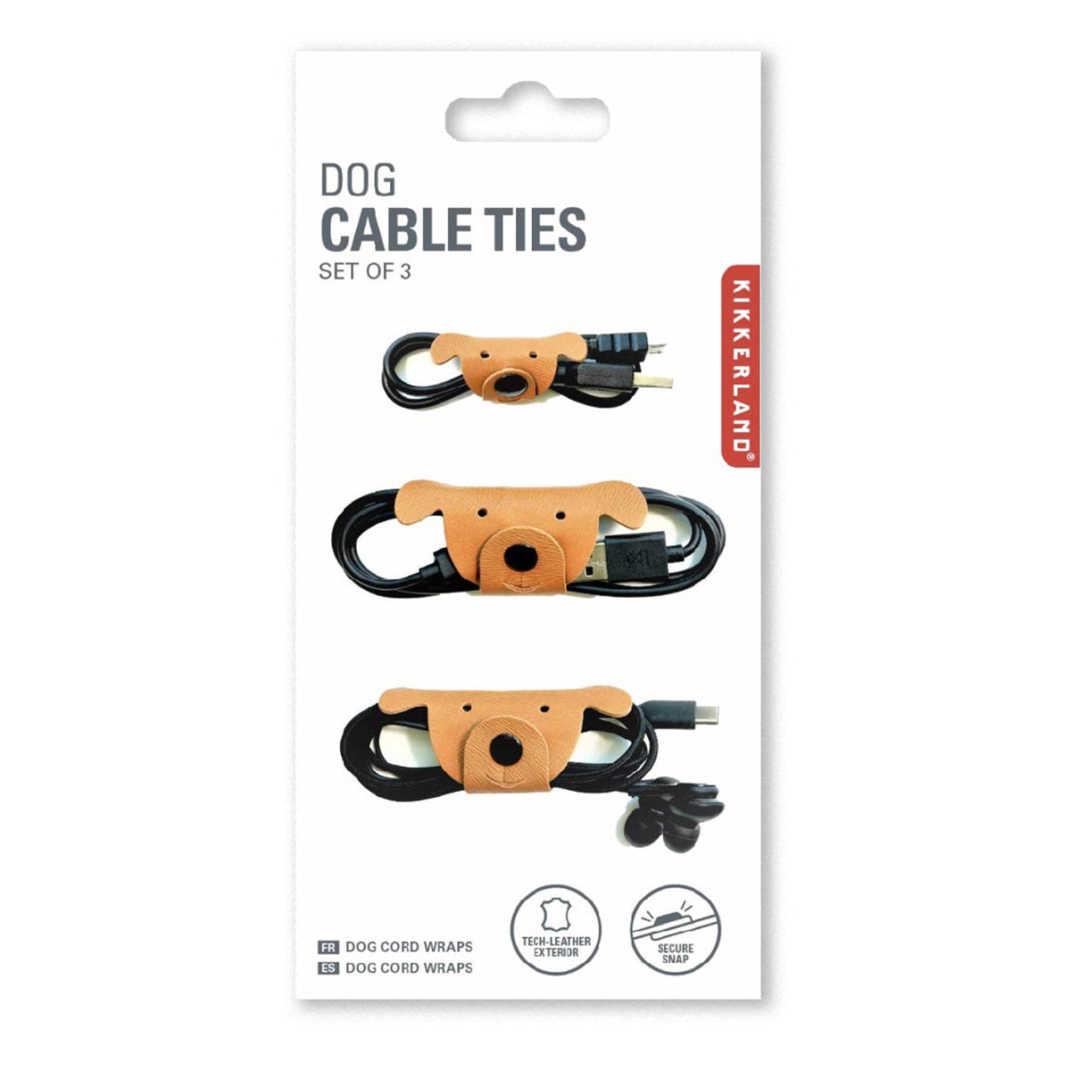 Cable Ties - Set Of 3 - Cable Organizer