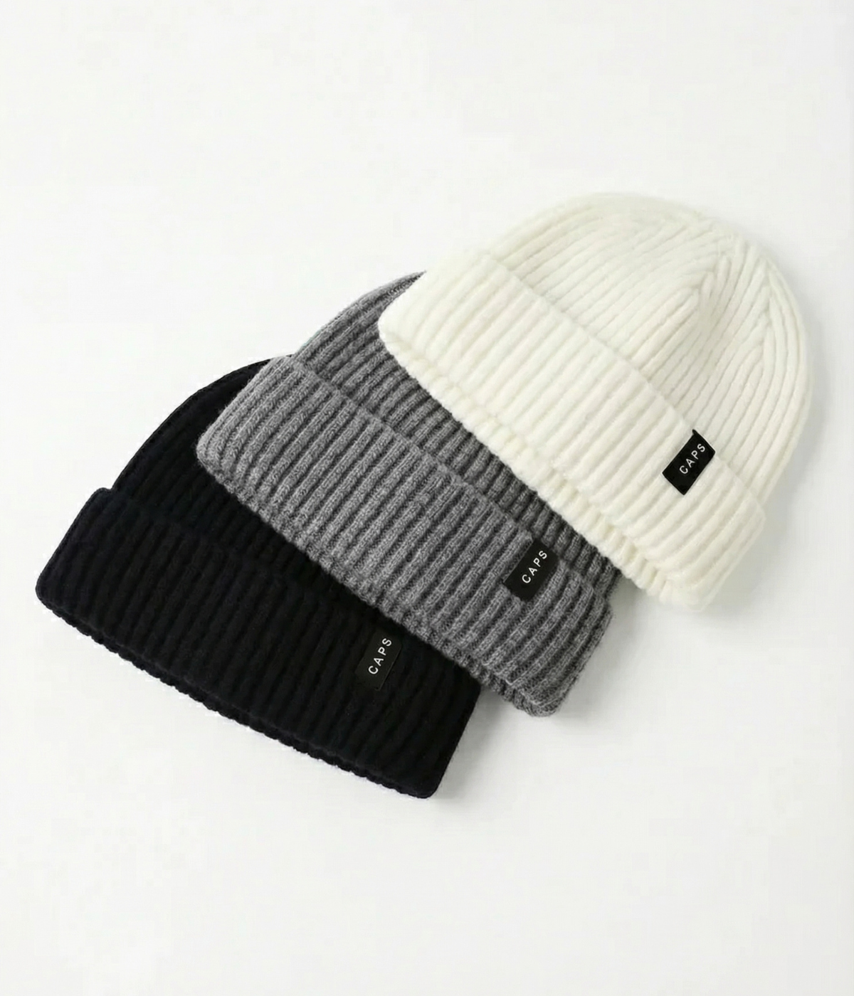 LOGO FISHERMAN BEANIE 3-PACK 2.0.
