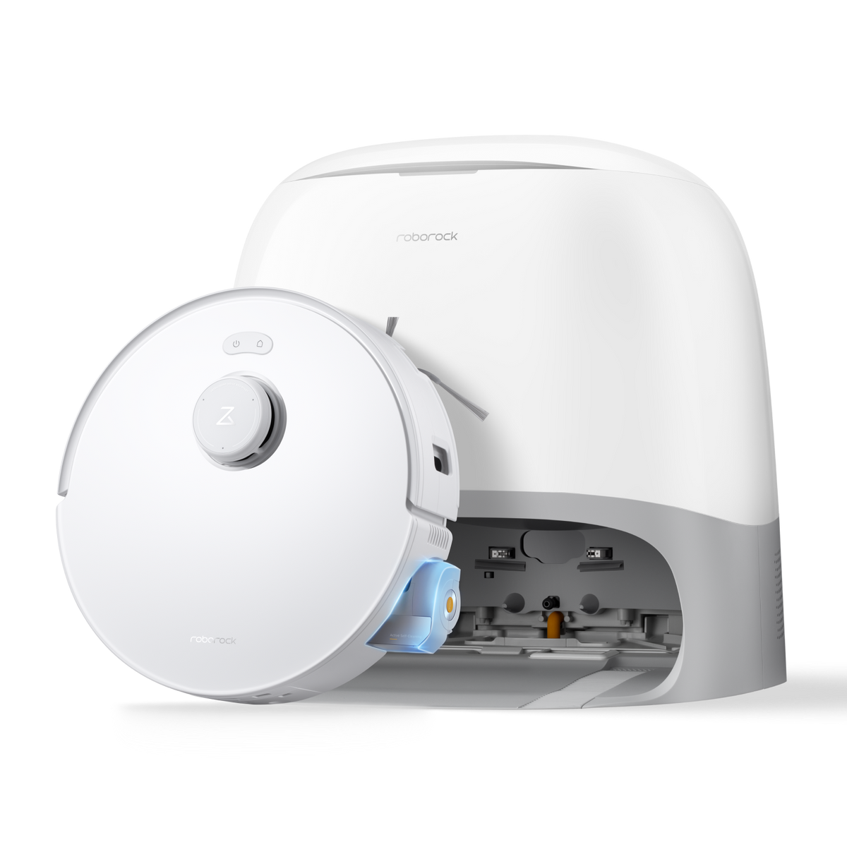 Roborock Qrevo Curv 2 Flow Roller Mop Robot Vacuum With Multifunctional Dock