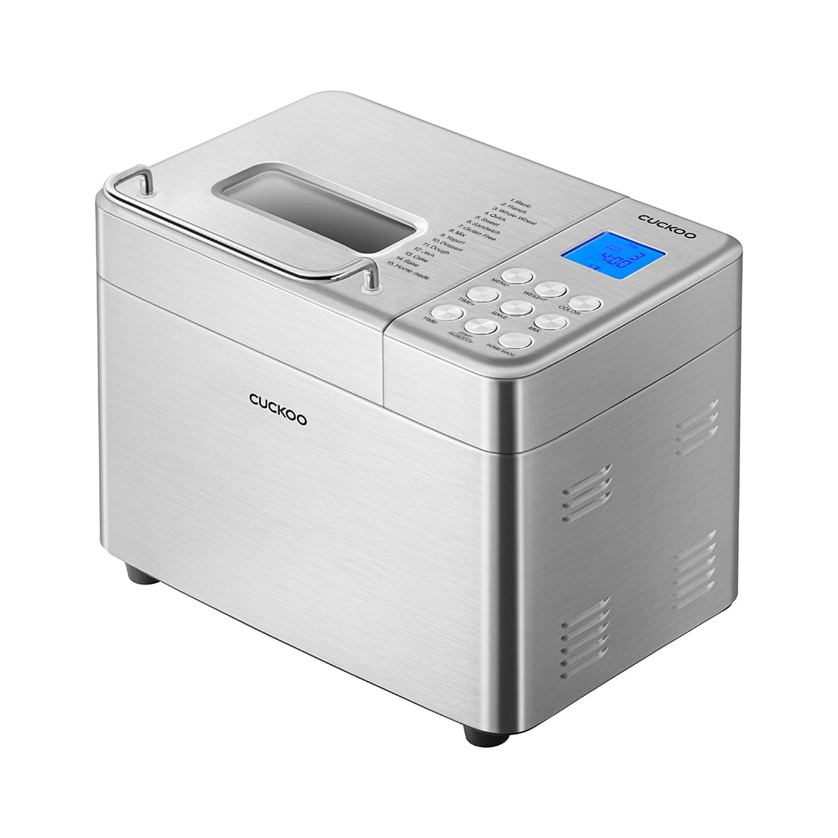Bread Maker (CBM-AAB101S) Automatic with 17 Menu Options, 3 Crust Colors, and Up to 2lb Loaf Capacity