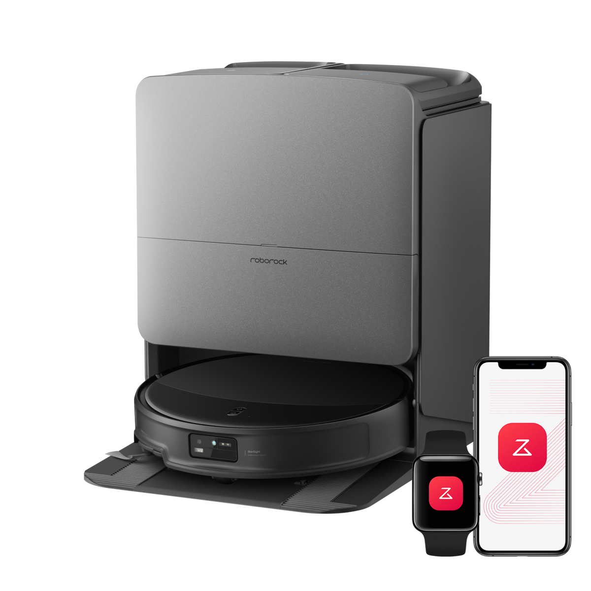 Roborock Saros 20 – AdaptiLift™ Chassis 3.0 for Smooth Threshold Crossing, Powered by 36,000 Pa Suction