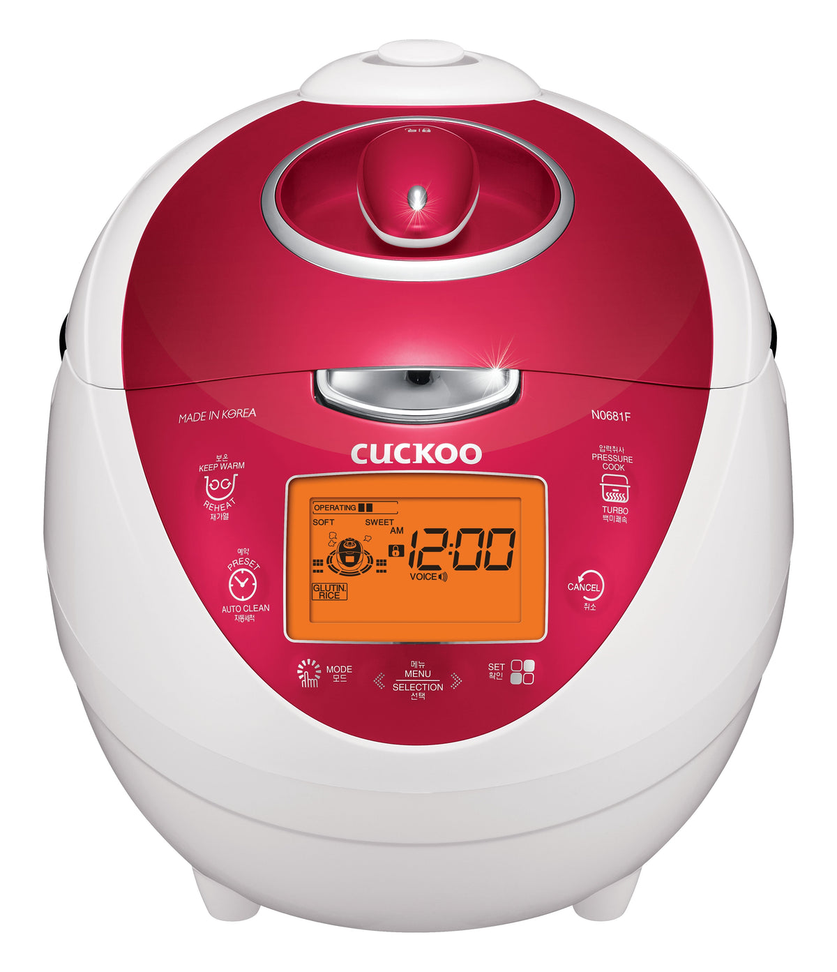 6-Cup HP Pressure Rice Cooker (CRP-N0681F)