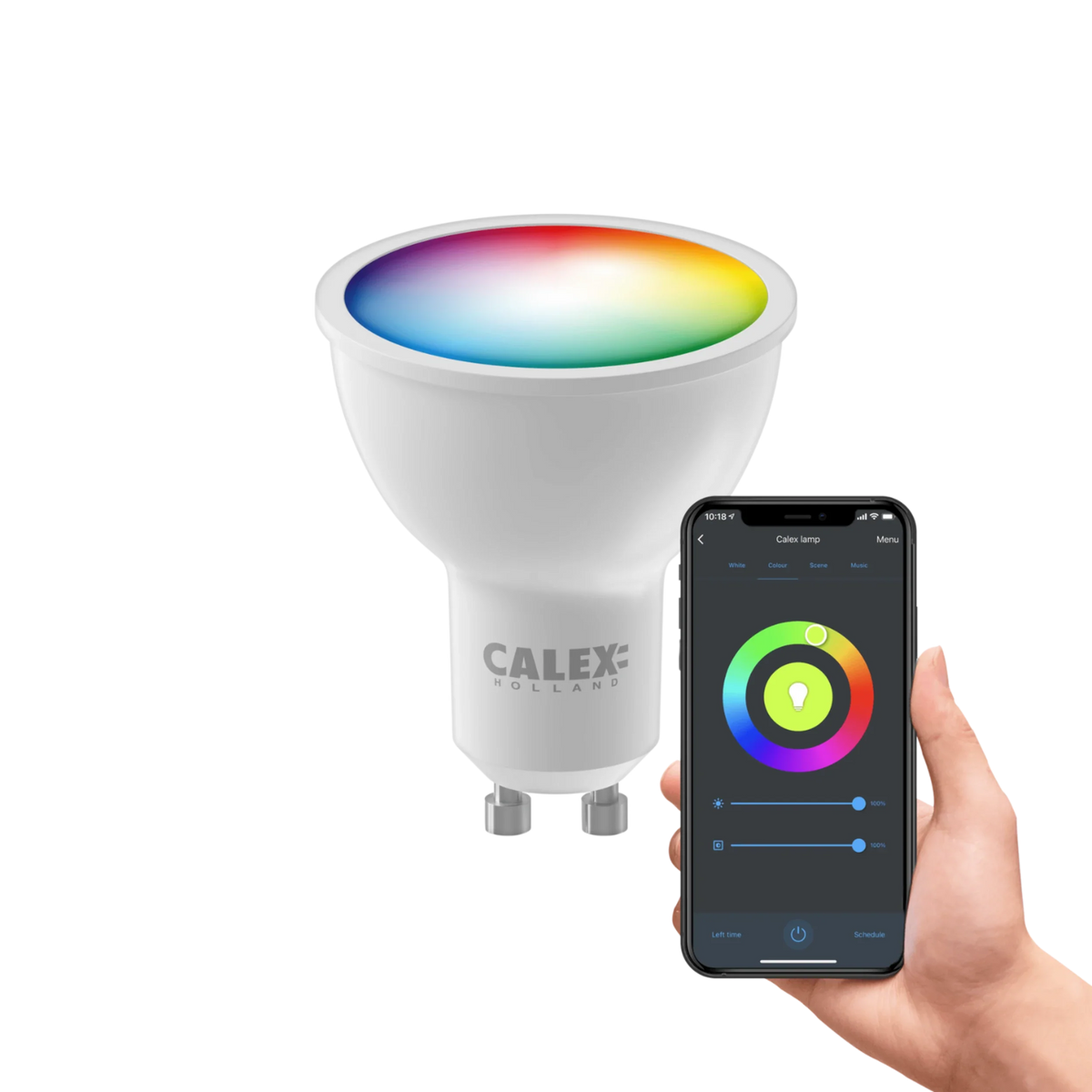 Calex Smart Led Bulb - Gu10 - Rgb + Cct