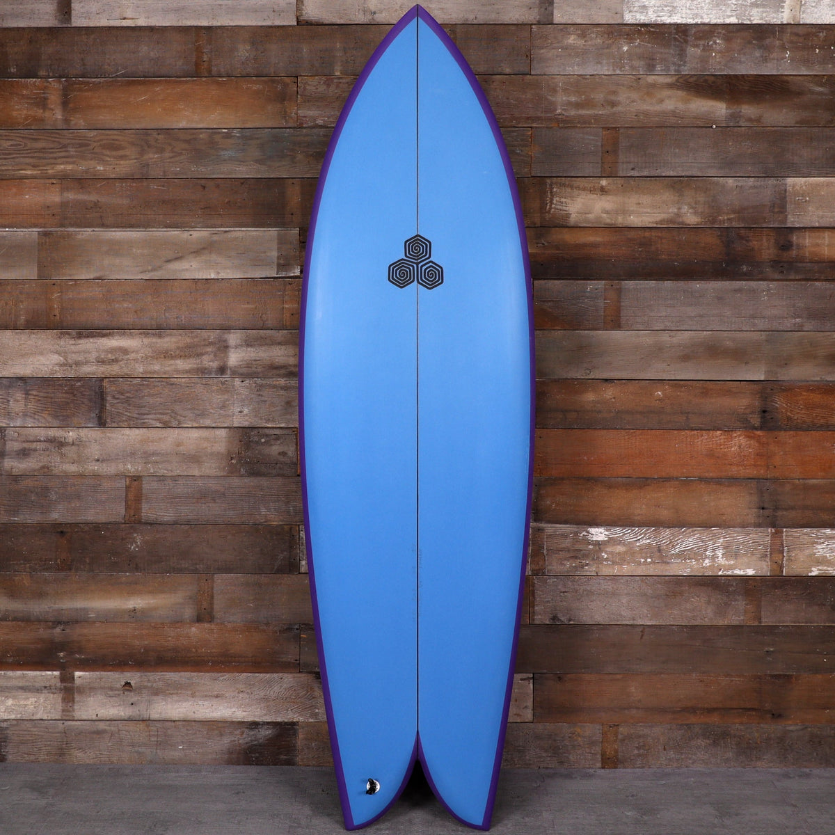 Channel Islands Feb's Fish 6'3 × 22 × 2 ⅞ Surfboard - Blue/Purple