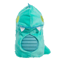 Chomposaurus Super Chewer Durable 2-In-1 Dog Toy