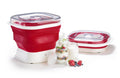 Cuisipro - Collapsible Yogurt Maker 9.7 × 11 × 6 in/24.8 × 28.7 × 16 cm Red (ETL)