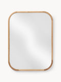Wall Mirror Levan with Oak Wood Frame
