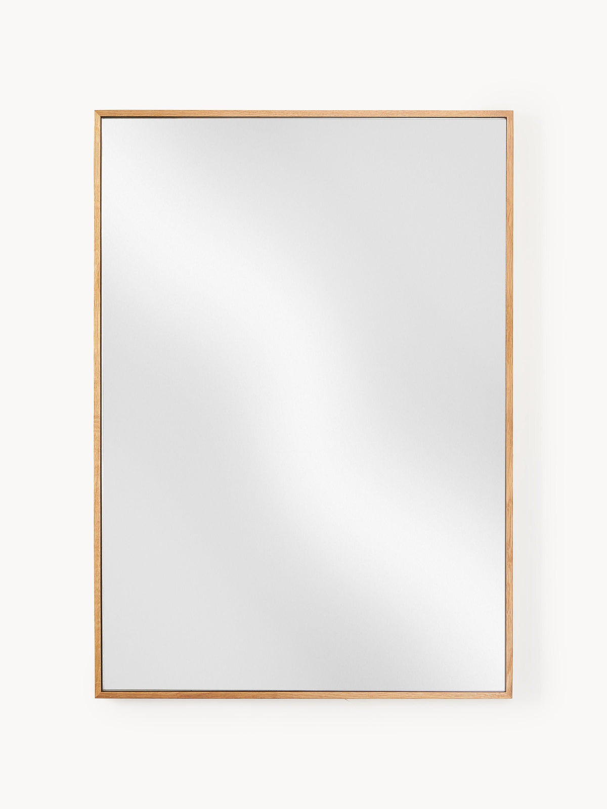 Wall Mirror Avery with Oak Wood Frame