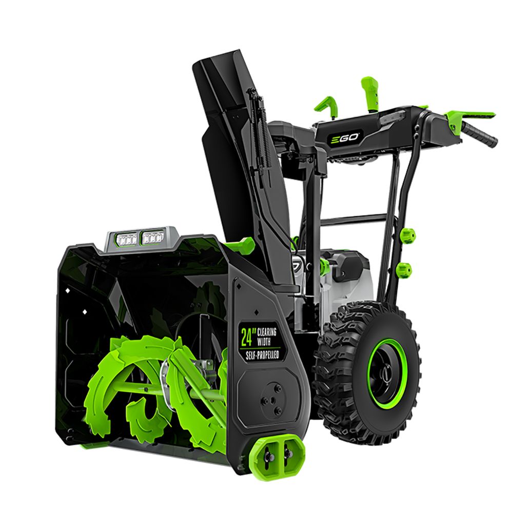EGO SNT2405 24" 2-stage Snow Blower Kit (2*G3 7.5Ah Battery, CH2800D Dual-port Charger)