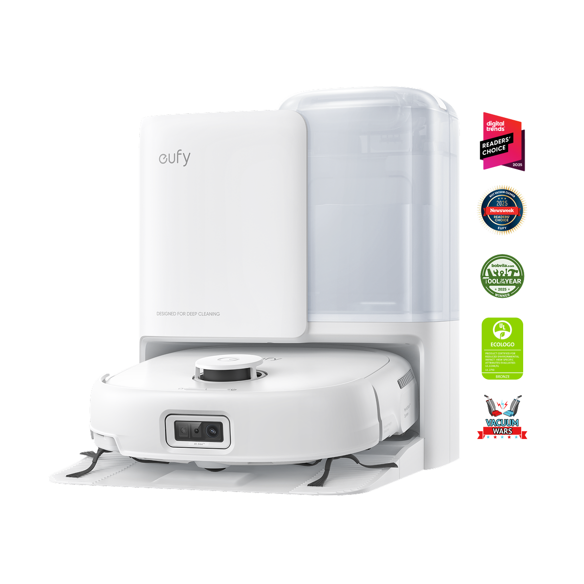 eufy Robot Vacuum Omni E25 White