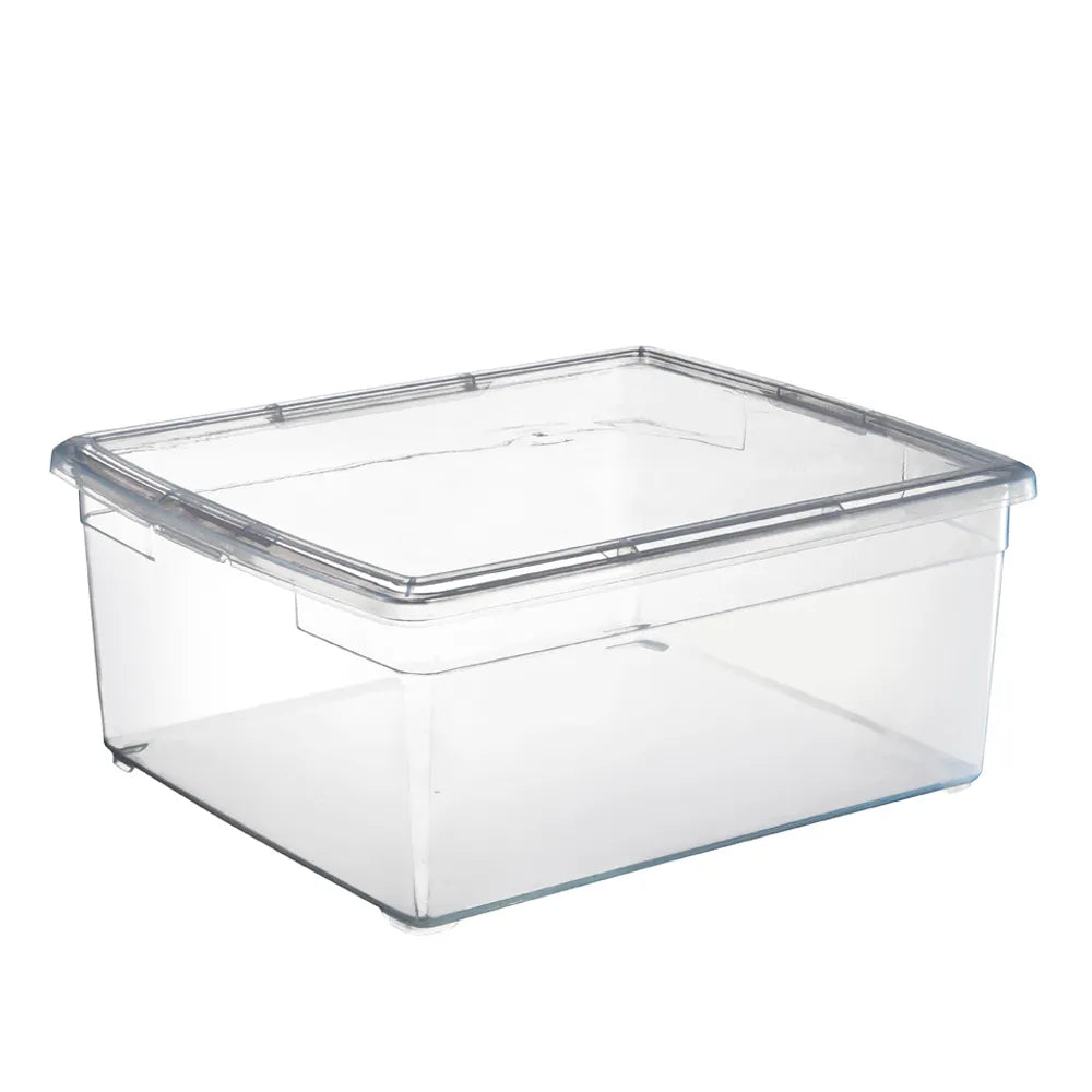 Your Bin- Clear Storage Bin With Cover