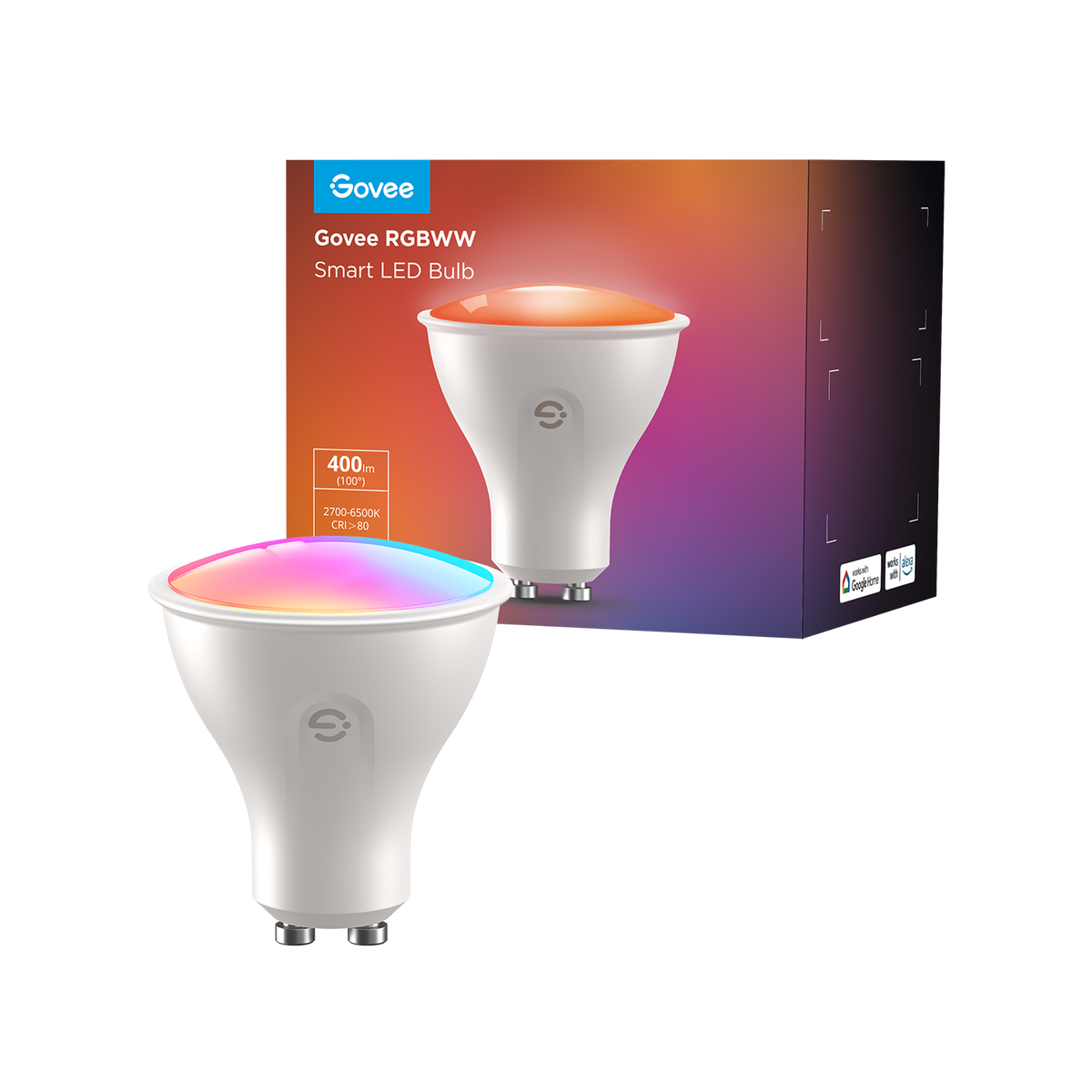 Refurbished Govee Rgbww Smart Light Bulbs