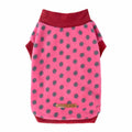 Polka Dot Mock Neck Dog Sweater