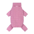 Twist Knit Dog Sweater