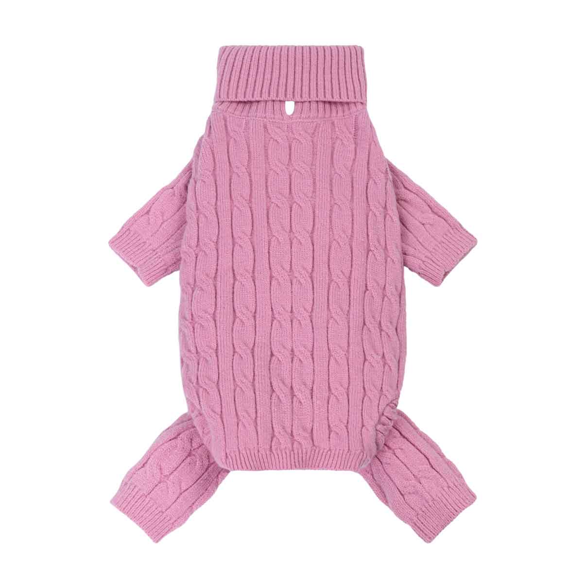 Twist Knit Dog Sweater