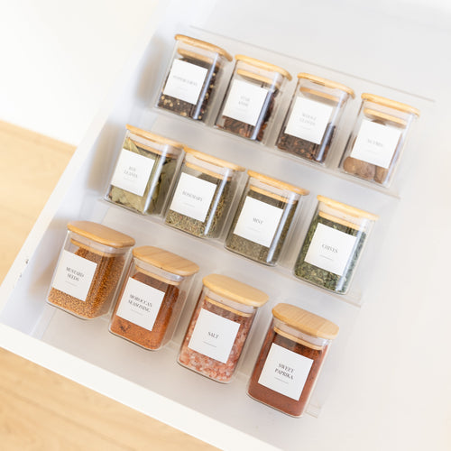 Acrylic Herb & Spice Drawer Organiser