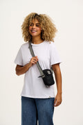 Brady - Crossbody Corduroy Bag In Black