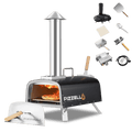 Pizzello Forte Outdoor Gas Pizza Oven - Propane & Wood