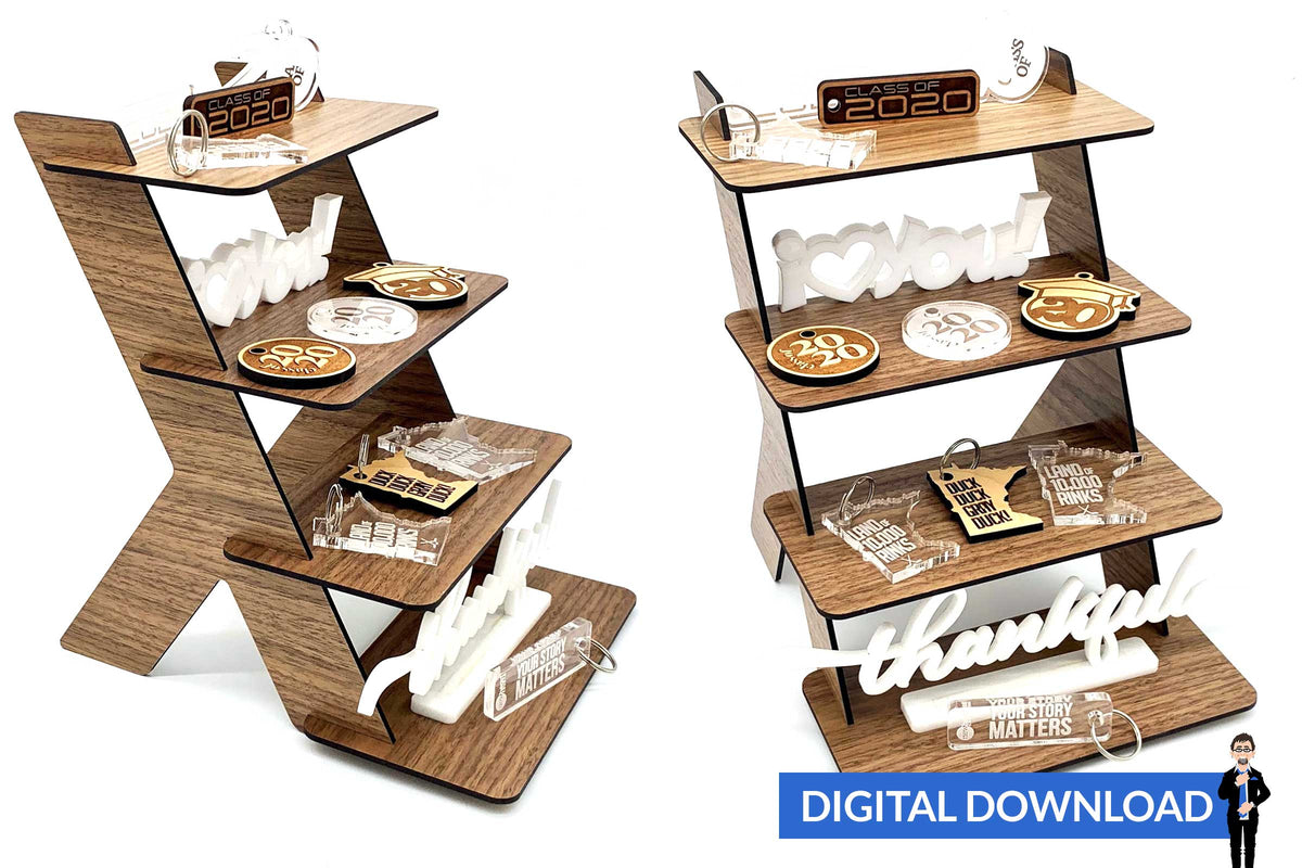 Small Cascading Shelf