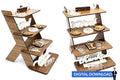 Small Cascading Shelf