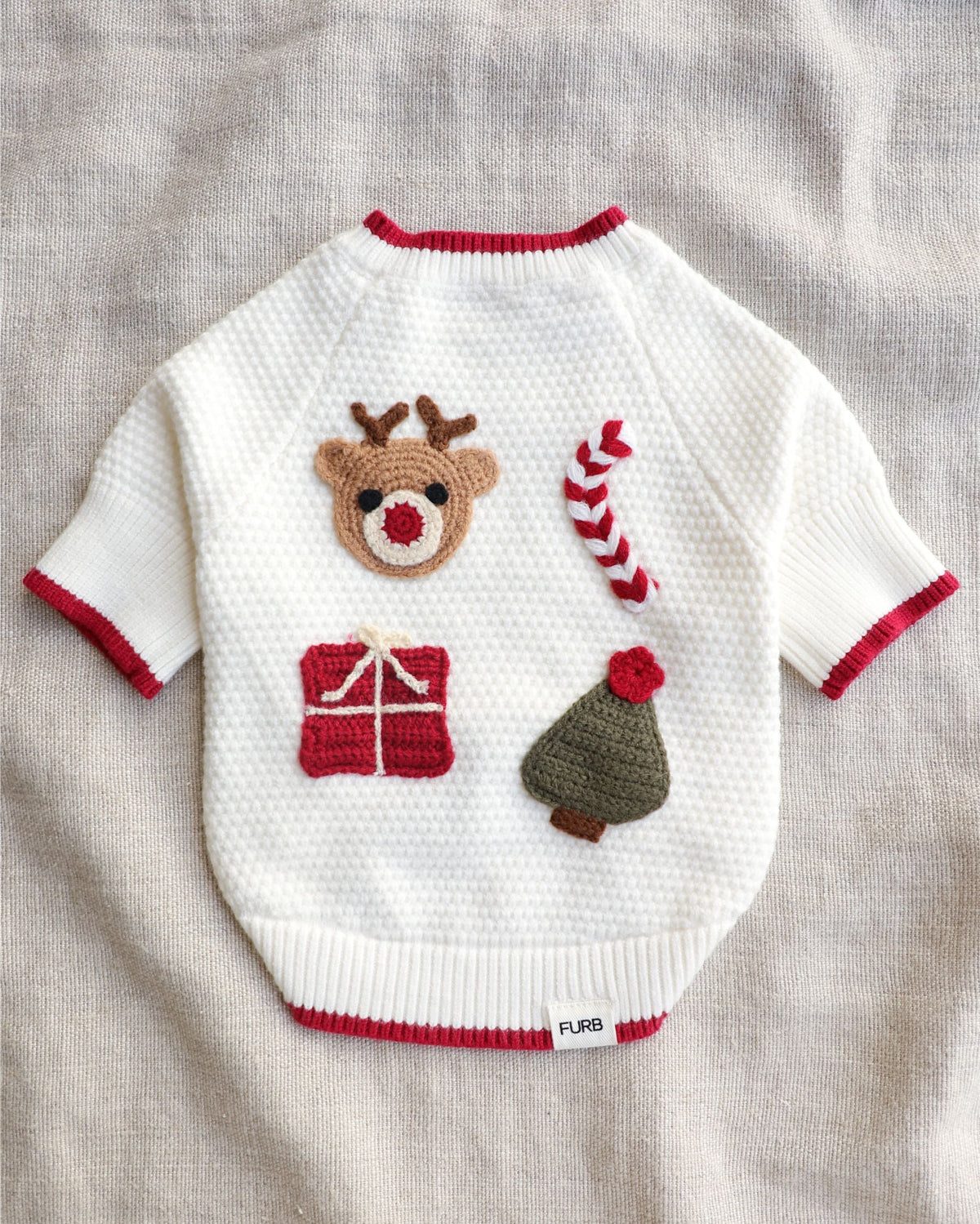 Sleigh All Day Christmas Dog Sweater