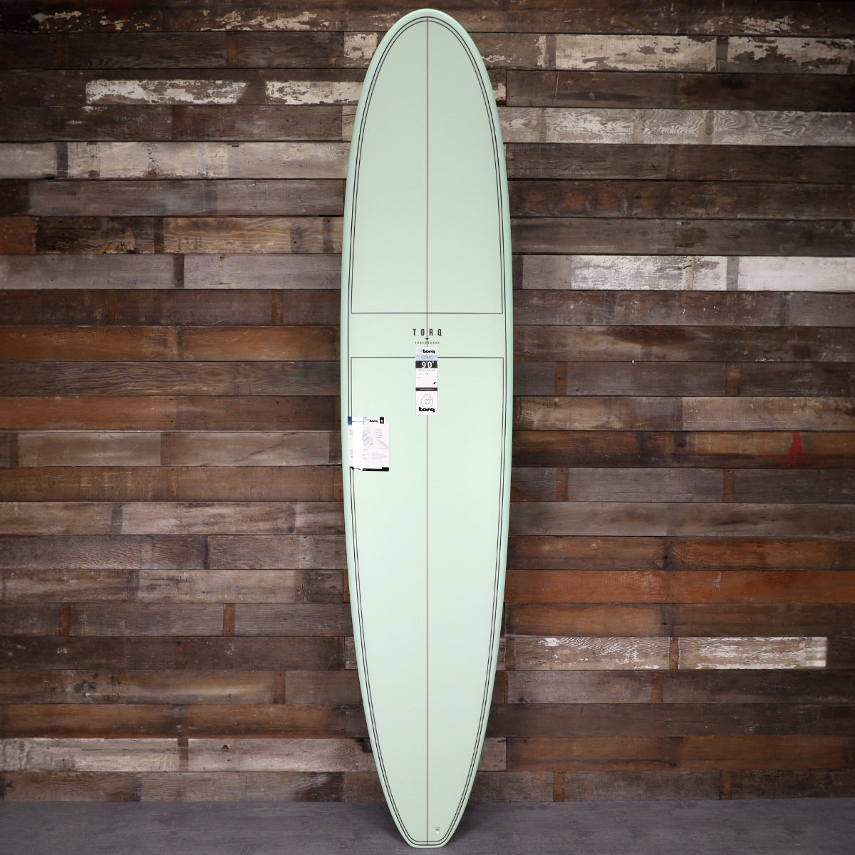 Torq Longboard TET 9'0 × 22 ¾ × 3 ⅛ Surfboard - Palm Pattern