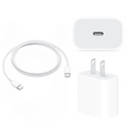 3ft Usb-C Fast Charger Bundle - Usb-C To Usb-C Cable + Usb-C 20w Adapter For Androids, Iphone 15, Ipads And Mo