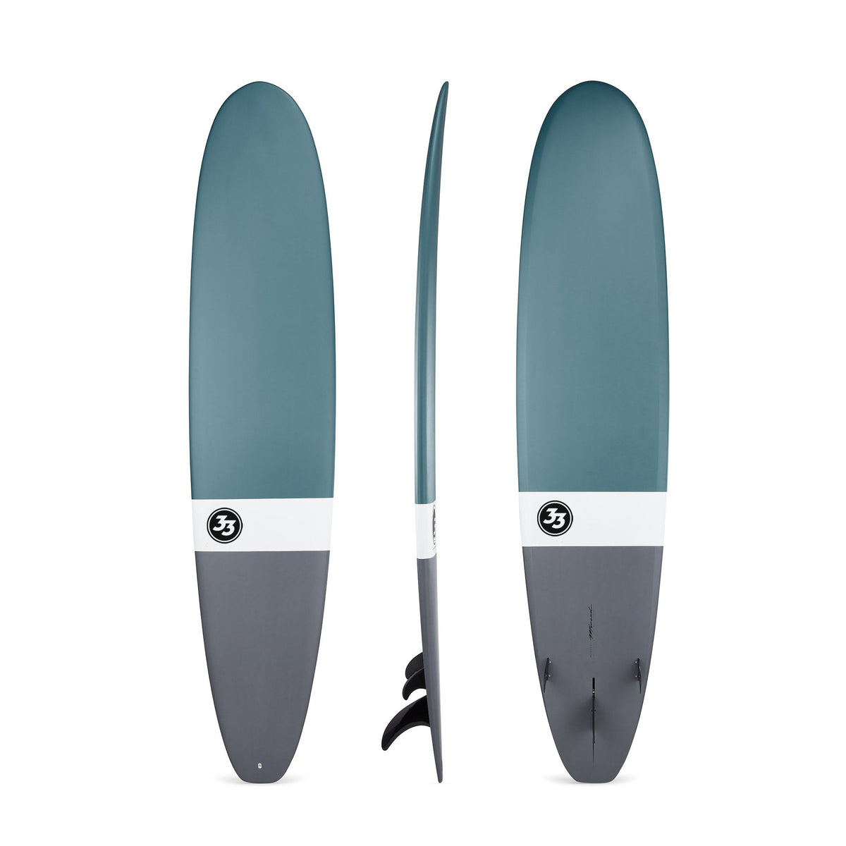 9' Ultimate Longboard Surfboard Blue Dip (Epoxy)
