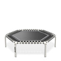 ACON Fit 55in Hexagon Rebounder White Fitness Trampoline