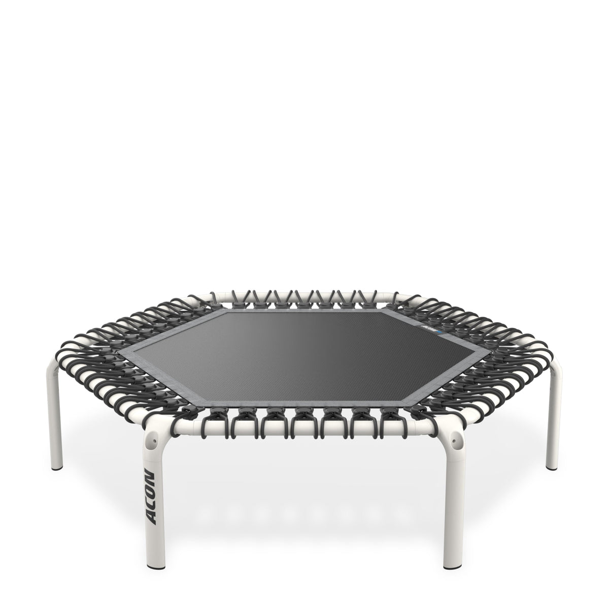ACON Fit 55in Hexagon Rebounder White Fitness Trampoline