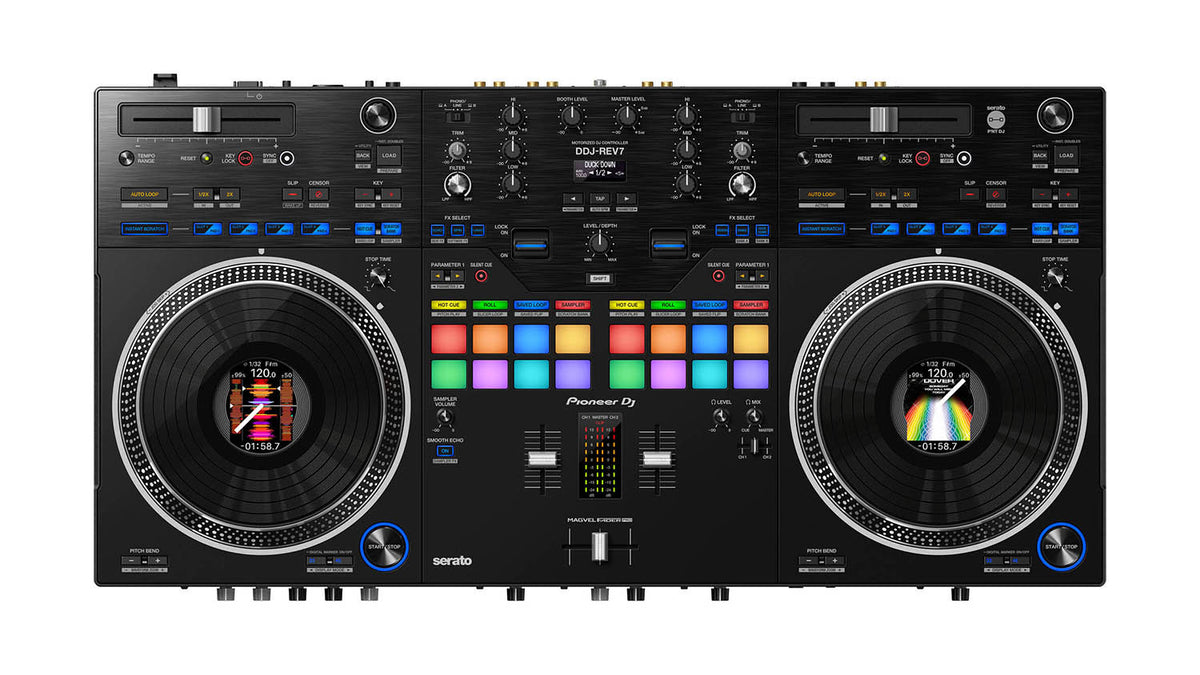 Pioneer DJ DDJ-REV7 Scratch Style 2-Channel Pro DJ Controller