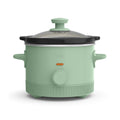 BELLA 1.5 Qt Slow Cooker with 3 Heat Settings – Seaglass, Ceramic Nonstick Pot