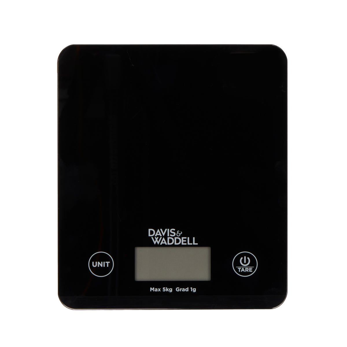 Davis & Waddell Atlas Electronic Kitchen Scale Black