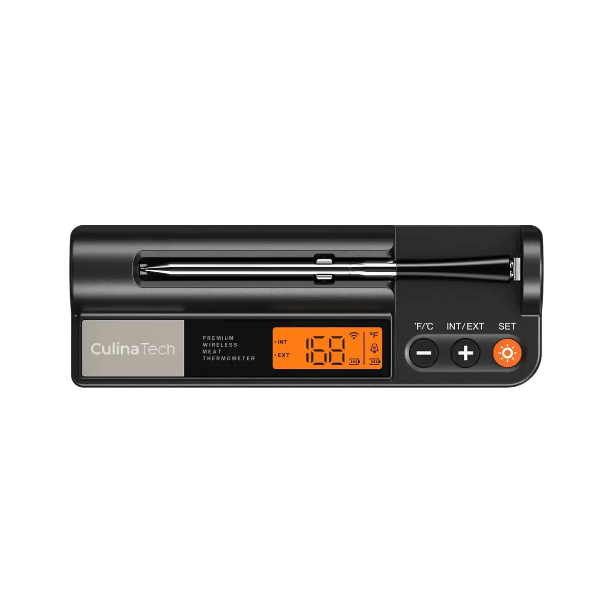 CulinaMeter Smart Wireless Meat Thermometer with Bluetooth App & Booster Box