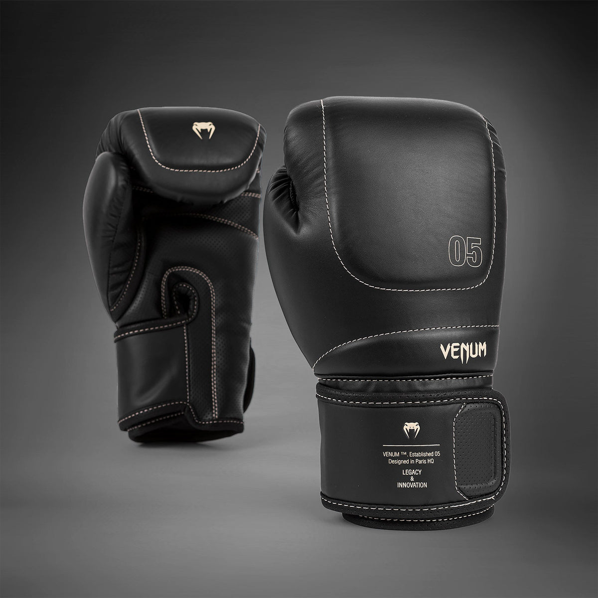 Venum Impact Evo Boxing Gloves - Black