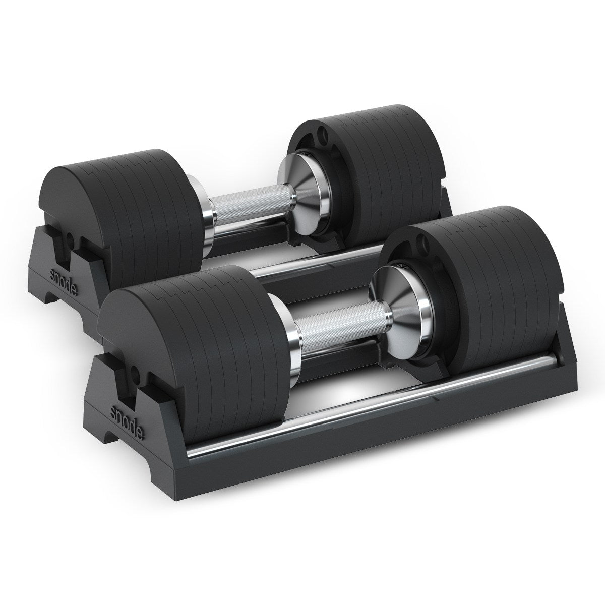 Drop-Proof Cast Iron Adjustable Dumbbells 10–80 lb