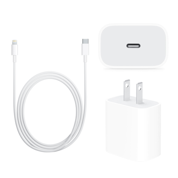 Fast Charger Bundle - Type C Adapter + Charging Cable (1m)