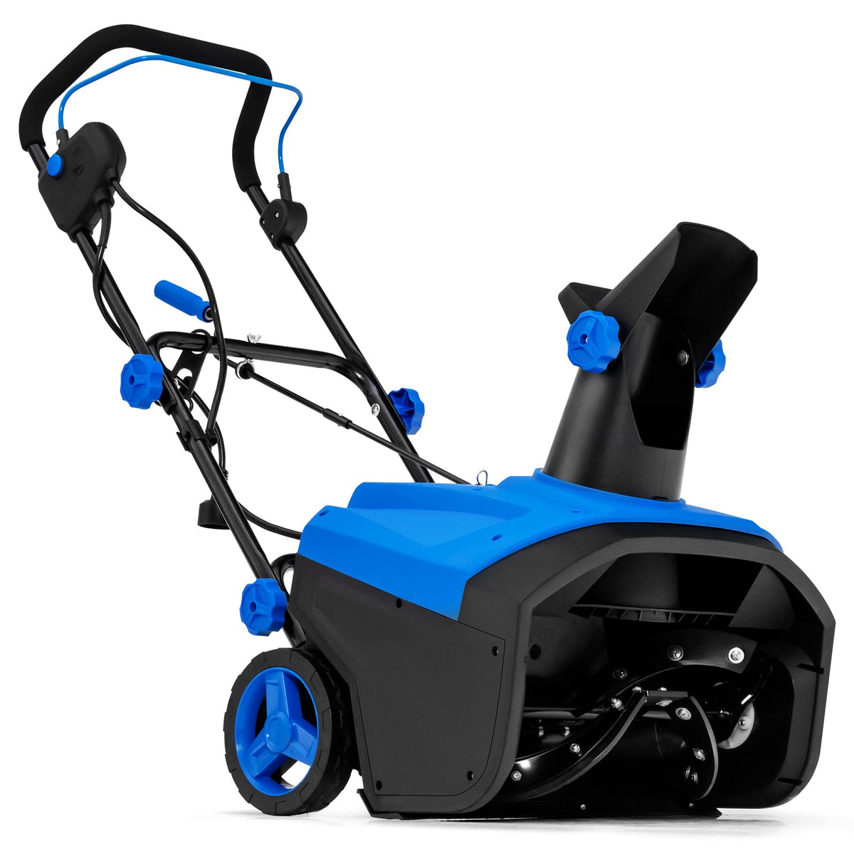 Goplus Snow Blower, 120V 15A Electric Snow Thrower with 180 Rotatable Chute & Folding Handle for Yard Driveway