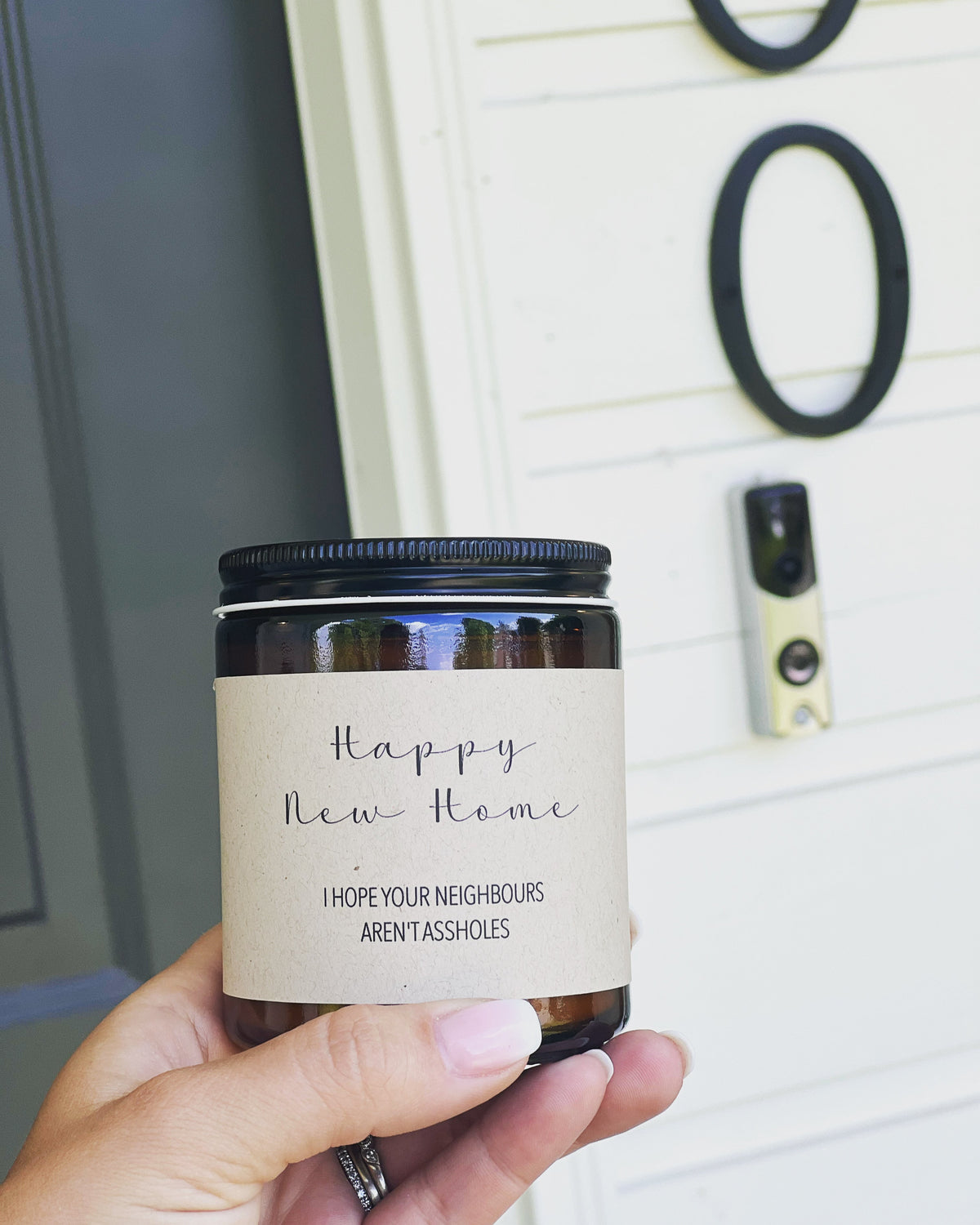 New Home Candle