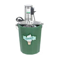 Immergood - 6 Quart Electric Ice Cream Maker - Stainless Steel - Leakproof Tub - Triple action dasher