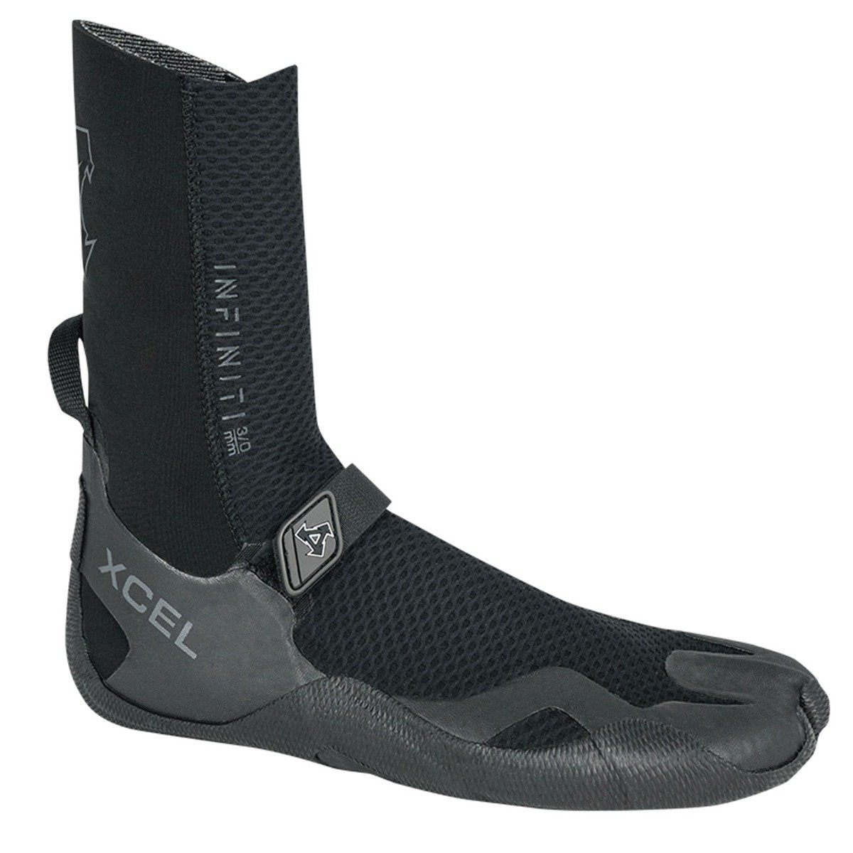 Xcel Infiniti 7mm Round Toe Wetsuit Boots - Black