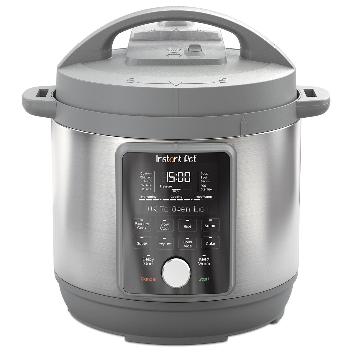 Instant Pot Duo Plus 8-Quart Whisper Quiet 9-in-1 Electric Pressure Cooker | App with 800+ Recipes